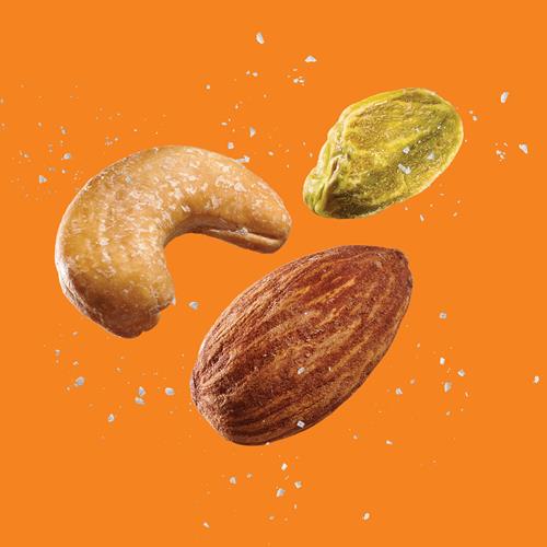 Back To Nature Premium Nut Mix - Cashew, Almond & Pistachio Blend, Dry Roasted With Sea Salt, Non-Gmo High Protein Snacks, 9 Ounce