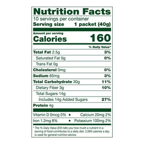 Simple Truth Organic Probiotic Almond Vanilla Instant Oatmeal 10 ct / 1.4 oz