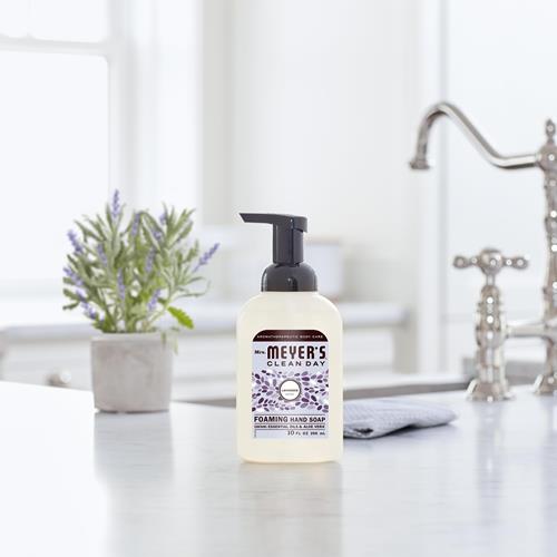 Mrs. Meyers Clean Day Foaming Hand Soap, Lavender Scent, 10 Ounce Bottle