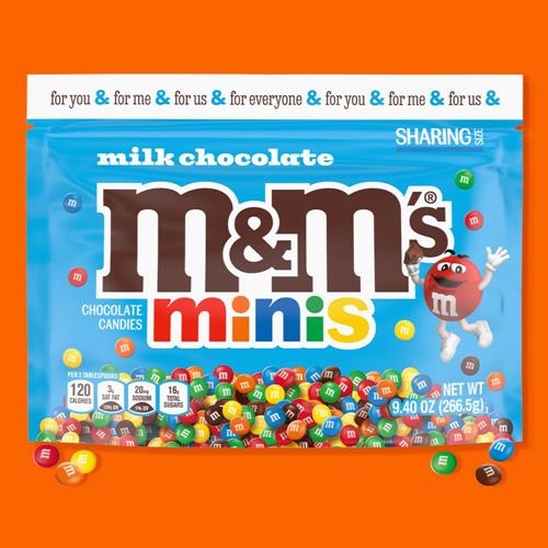 M&Ms Minis Milk Chocolate Candy, Sharing Size 9.4 Oz Bag