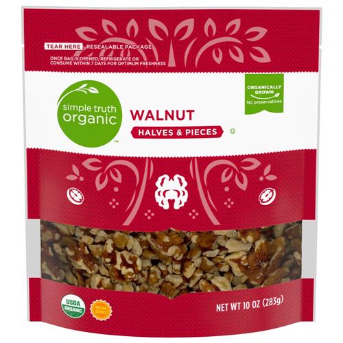 Simple Truth Organic Walnut Halves & Pieces 10 oz