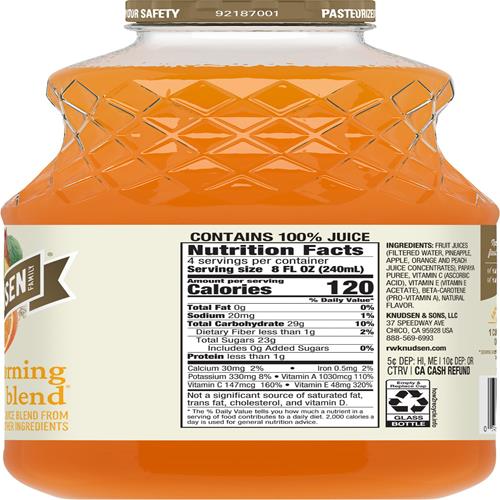 R.W. Knudsen Simply Nutritious Morning Blend Beverage, 32 Oz