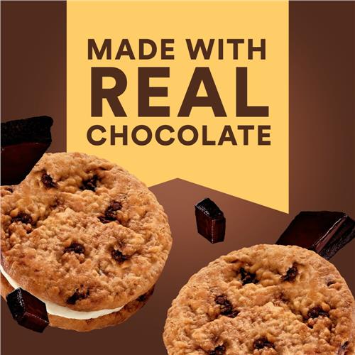 Kroger Supreme Chocolate Chip Vanilla Creme Sandwich Cookies 12.5 oz