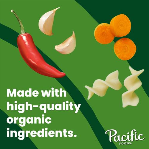 Pacific Foods Organic Spicy Chicken Noodle Soup, 16.1 Oz Can