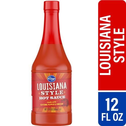 Kroger Louisiana Style Hot Sauce 12 fl oz