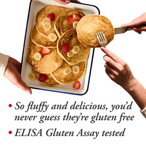 Bob’S Red Mill Gluten Free Pancake & Waffle Mix, 1.5 Pound (Pack Of 1) – Whole Grain, Makes 34 Pancakes Per Bag, Packaging May Vary