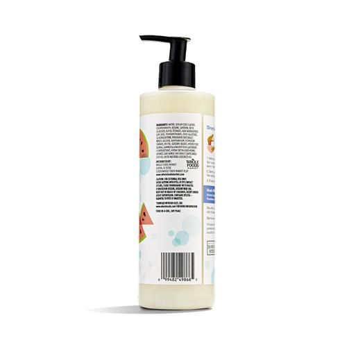 Whole Foods Market Kids 3-In-1 Shampoo, Conditioner, & Body Wash, Watermelon, Hypoallergenic, 16 Fl Oz