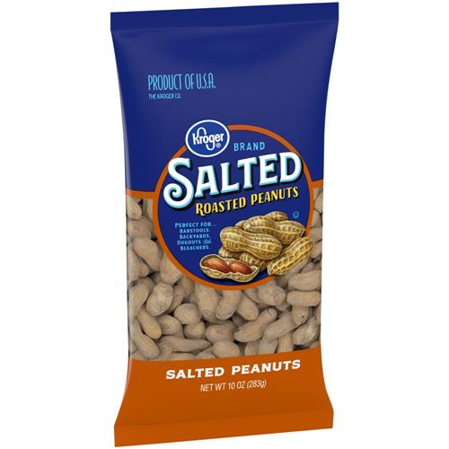 Kroger Salted In-Shell Peanuts 10 oz