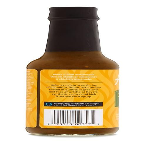 Aplenty Caribbean Jerk Hot Sauce, 11.2 Oz