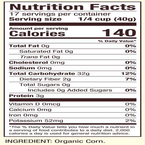 Bobs Red Mill Organic Corn Grits / Polenta, 24Oz (Pack Of 1) - Vegan, Kosher