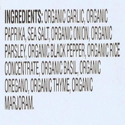 Simply Organic Garlic & Herb Vegetable Seasoning Mix, Certified Organic, Vegan | 0.71 Oz