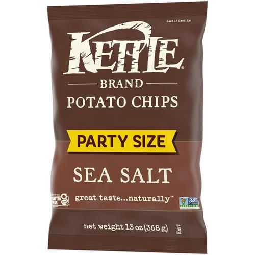 Kettle Brand Potato Chips, Sea Salt Kettle Chips, 13 Oz