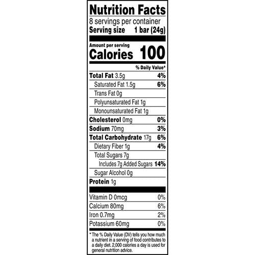 Quaker Chewy Granola Bar Chocolate Chip Granola Bars, 0.84 Oz, 8 Ct