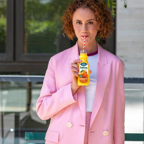 Tropicana Pure Premium 100% Orange Juice Original, Calcium + Vitamin D, 11 Fl Oz Bottle