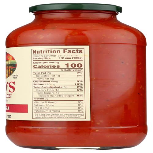 Raos Marinara Family Pasta Sauce, 40 Oz