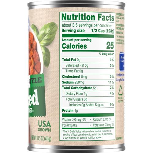 Kroger Italian Style Diced Tomatoes 14.5 oz