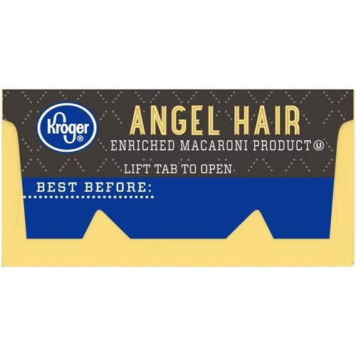 Kroger Angel Hair Pasta 16 oz