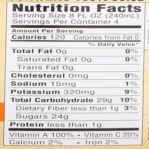 Santa Cruz Organic Orange Mango Juice Blend, 32 Ounces