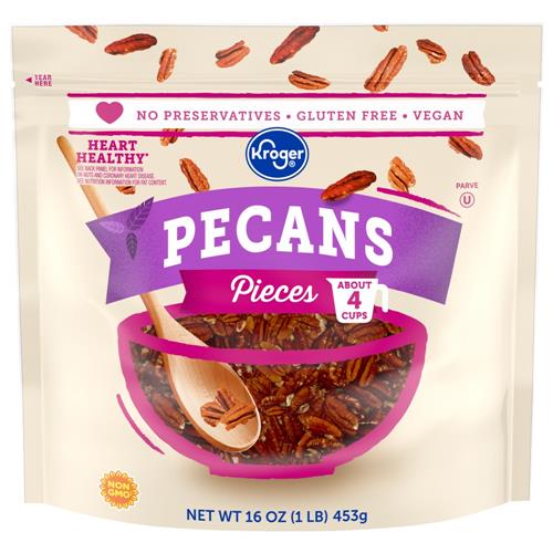 Kroger Pecan Pieces 16 oz