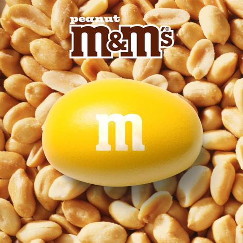 M&Ms Peanut Milk Chocolate, Sharing Size, 10.05 Oz Resealable Bag
