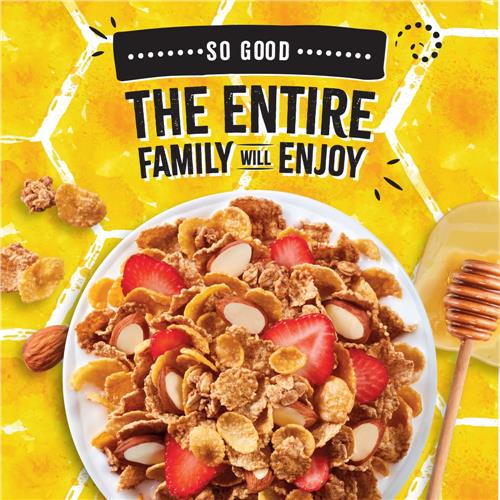 Kroger Honey N Oats with Almonds Cereal 14.5 oz