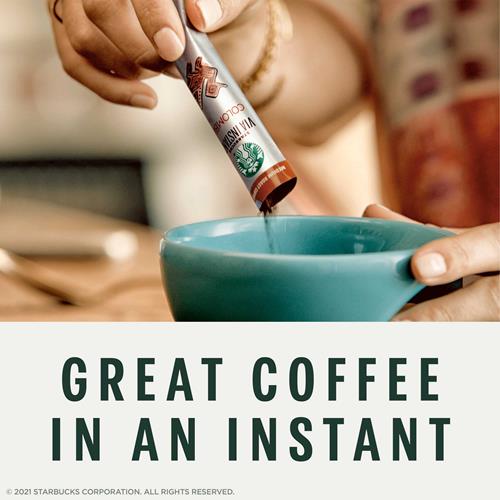 Starbucks Via Ready Brew Coffee, Italian Roast, 8 Count