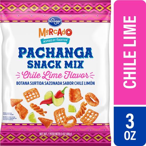 Kroger Mercado Pachanga Chile Lime Flavor Snack Mix 3 oz