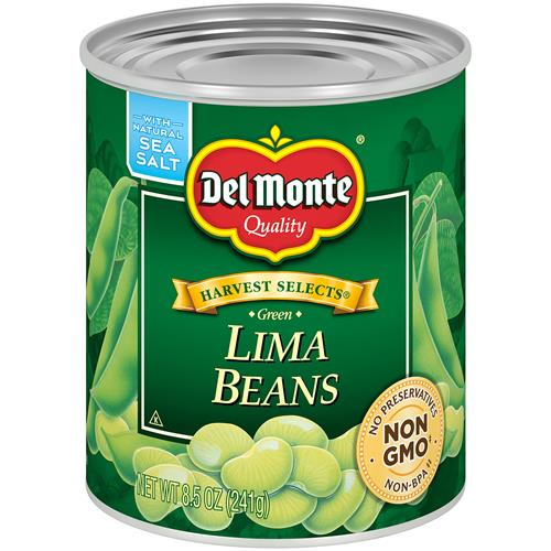 Del Monte Canned Fresh Cut Green Lima Beans, 8.5 Ounce