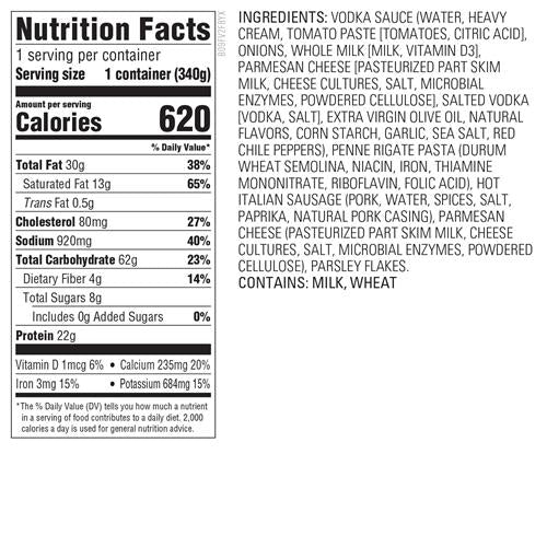 Whole Foods Market, Penne Alla Vodka, 12 Oz