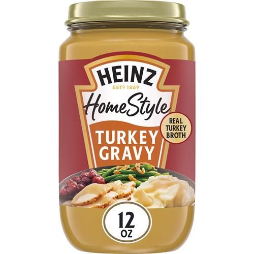 Heinz Homestyle Turkey Gravy, 12 Oz Jar
