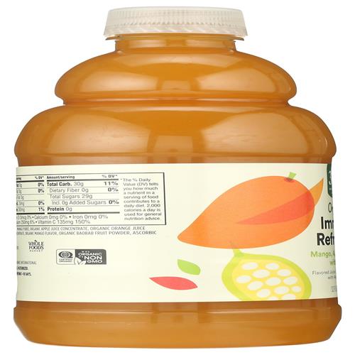 Whole Foods Market Juice Mango Apple Orange Baobab Organic, 32 Fl Oz