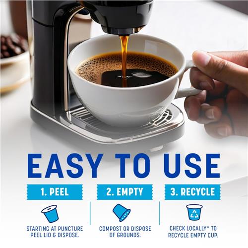 Kroger Premium Blend Medium Roast Coffee Pods 12 ct