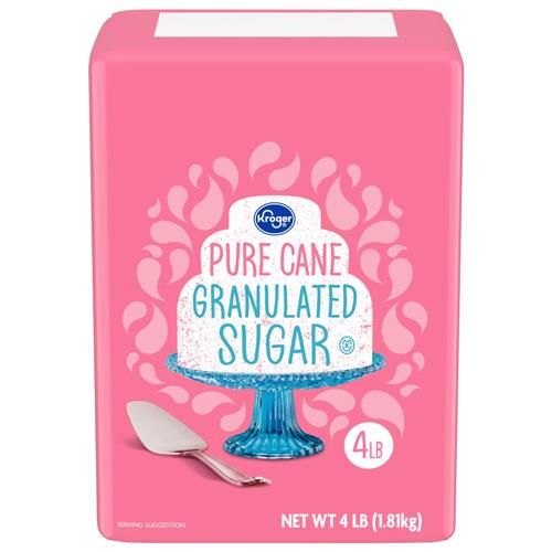 Kroger Pure Cane Granulated Sugar 4 lb