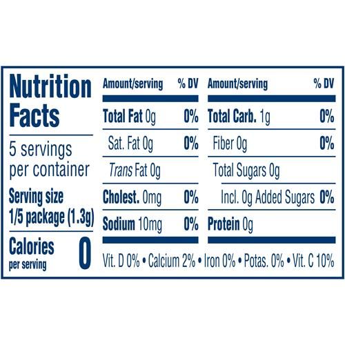 Kool-Aid Unsweetened Blue Raspberry Lemonade Powdered Drink Mix, 0.22 Oz. Packet