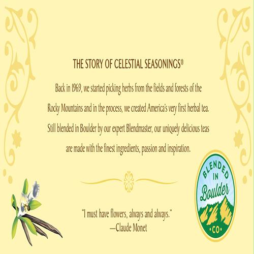 Celestial Seasonings Herbal Tea, Honey Vanilla Chamomile, 20 Count