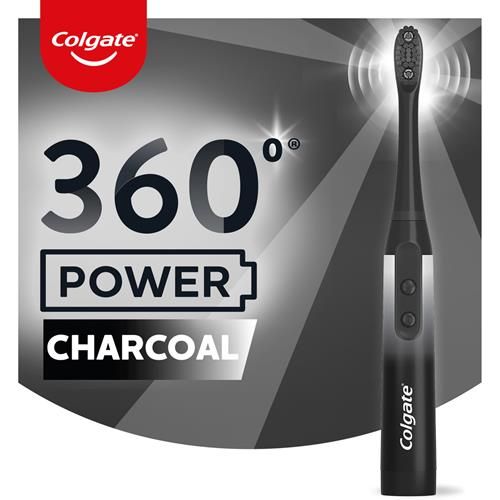 Colgate 360 Charcoal Sonic Powered Battery Toothbrush