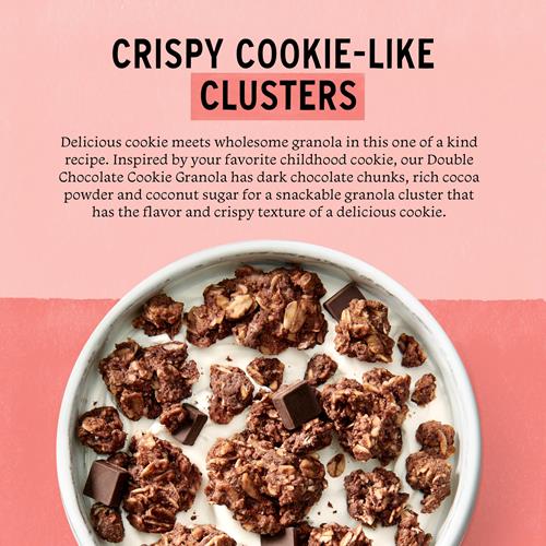 Purely Elizabeth Cookie Granola, Double Chocolate, Gluten-Free, Non-Gmo (11Oz Bag)