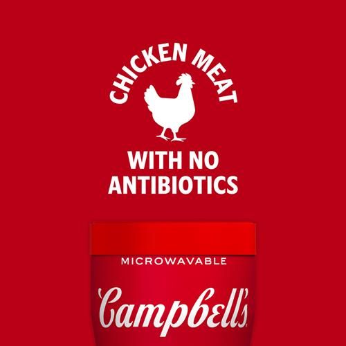 Campbells Sipping Soup, Chicken & Mini Round Noodle Soup, 10.75 Oz Microwavable Cup