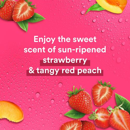 Suave Essentials Energizing Shampoo, Infused With Strawberry Extract And Vitamin E, Strawberry Hair Shampoo With A Long Lasting Fragrance 22.5 Oz
