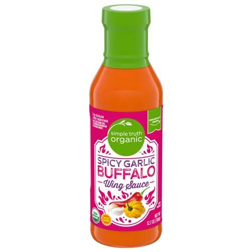 Simple Truth Organic Spicy Garlic Buffalo Wing Sauce 12.7 oz