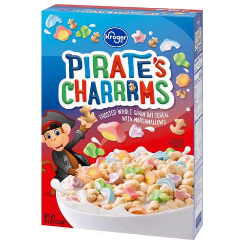 Kroger Pirates Charrrms Cereal 11.5 oz