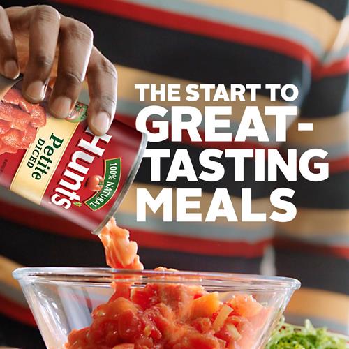 Hunts Petite Diced Tomatoes, Keto Friendly, 14.5 Oz