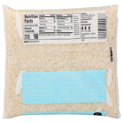 Whole Foods Market Indian Basmati White Rice, 32 Oz