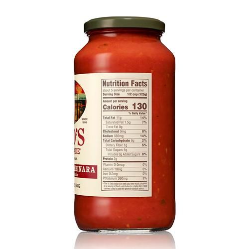 Raos Homemade Tomato Sauce, Sensitive Formula, 24 Oz, Pasta Sauce, Carb Conscious, Keto Friendly, All Natural, Premium Quality, No Onions Or Garlic, With Italian Tomatoes & Olive Oil