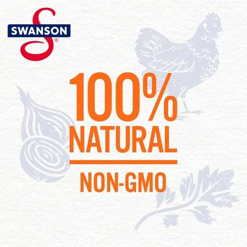 Swanson Natural Goodness Lower Sodium Chicken Broth, 32 Oz Carton