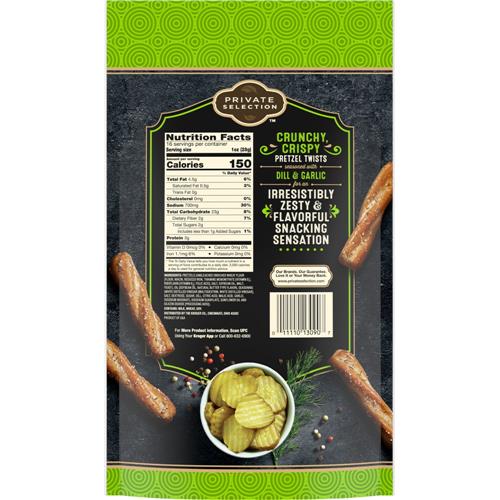 Private Selection Dill Pickle Seasoned Pretzel Twists 16 oz