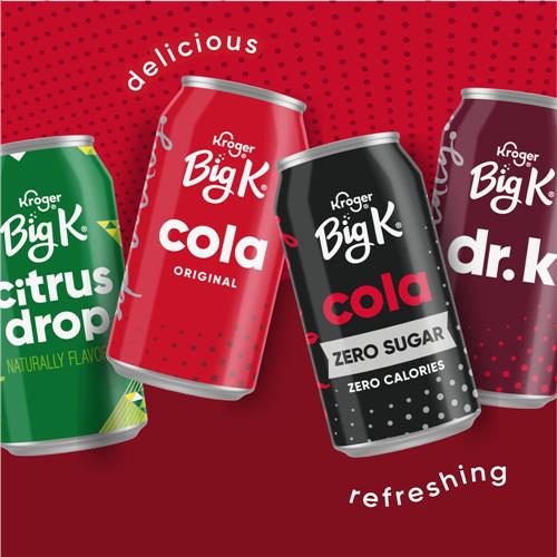 Big K Cola Soda Cans 12 pk / 12 fl oz