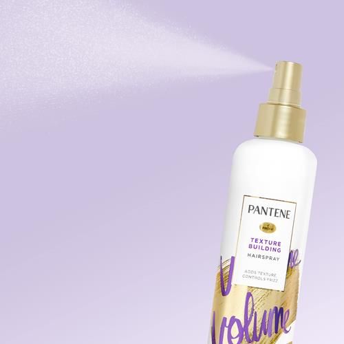 Pantene Pro-V Volume Lasting Hold, Body & Softness Texturizing Non-Aerosol Hairspray, White, 8.5 Fl Oz