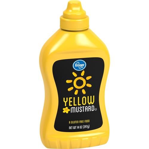 Kroger Yellow Mustard 14 oz