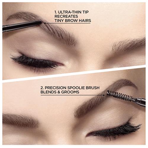 Loreal Paris Makeup Brow Stylist Definer Waterproof Eyebrow Pencil, Ultra-Fine Mechanical Pencil, Draws Tiny Brow Hairs And Fills In Sparse Areas And Gaps, Dark Blonde, 0.003 Ounce (Pack Of 1) -